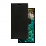 Dbramante1928 Lynge folio maciņš Samsung Galaxy S23 Ultra — melna āda, 3 kabatiņas kartēm, 6.8 collas