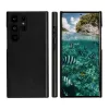 Dbramante1928 Lynge folio maciņš Samsung Galaxy S23 Ultra — melna āda, 3 kabatiņas kartēm, 6.8 collas
