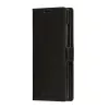 Dbramante1928 Lynge folio maciņš Samsung Galaxy S23 Ultra — melna āda, 3 kabatiņas kartēm, 6.8 collas