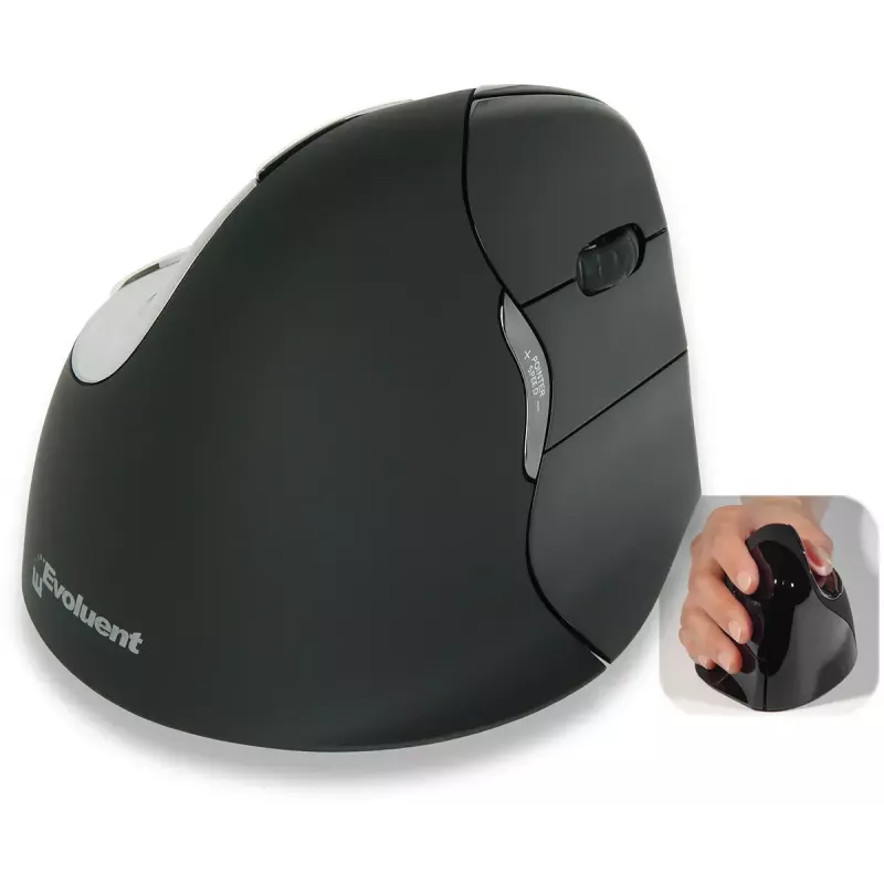 Evoluent VM4RM Bluetooth ergonomiska pele labai rokai