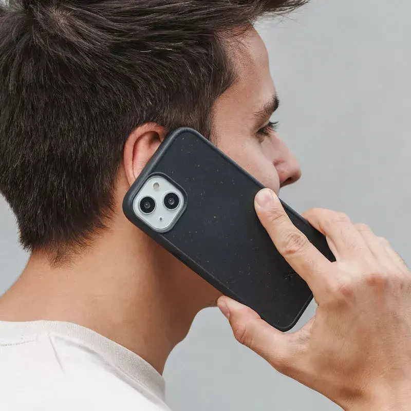 Woodcessories Bio Case vāciņš melns iPhone 14 Plus 17 cm