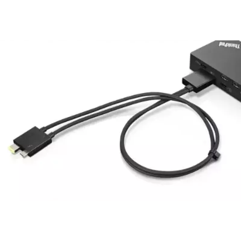 Lenovo 4X90U90616 USB grafikas adapteris, melns