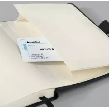 Piezīmju klade Sigel CO132 A6 194 lapas Melna