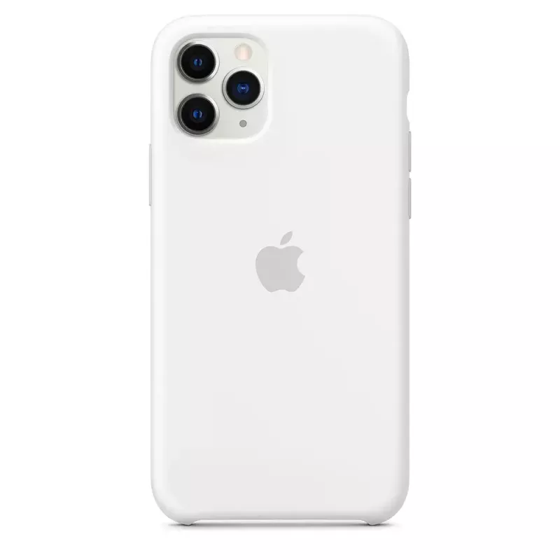 Apple iPhone 11 Pro Silikona Maciņš Balts