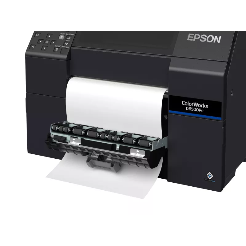 Epson ColorWorks D6500Pe etiķešu printeris, termopārnese, krāsu, 1200 x 1200 DPI, 85 mm/sek, vadu Ethernet LAN