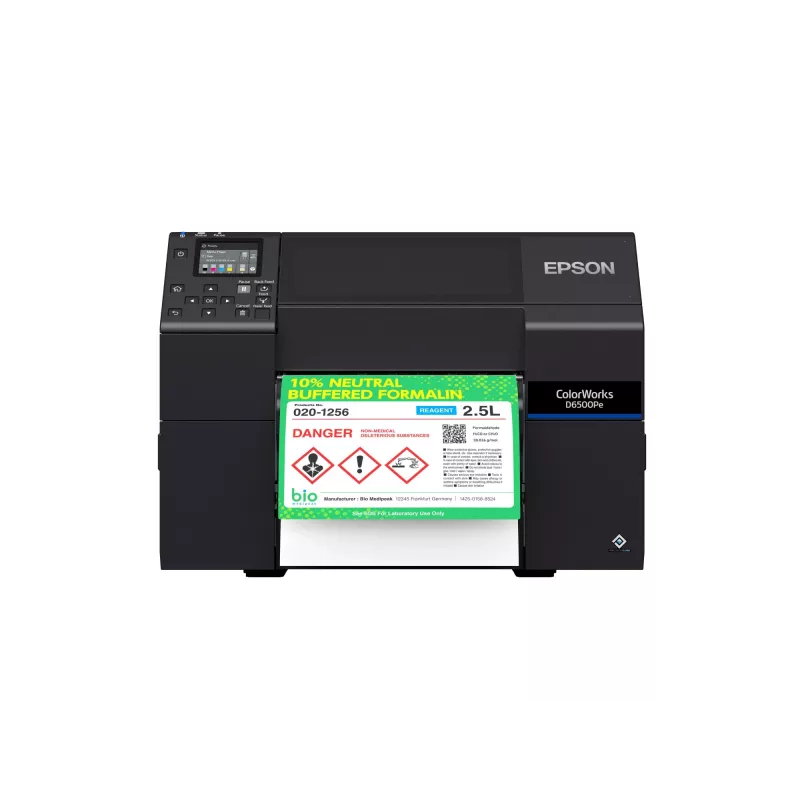 Epson ColorWorks D6500Pe etiķešu printeris, termopārnese, krāsu, 1200 x 1200 DPI, 85 mm/sek, vadu Ethernet LAN