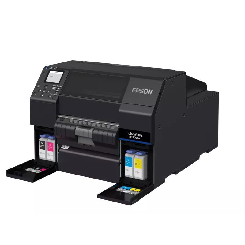 Epson ColorWorks D6500Pe etiķešu printeris, termopārnese, krāsu, 1200 x 1200 DPI, 85 mm/sek, vadu Ethernet LAN