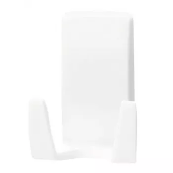 Skūšanās piederumu turētājs Tesa Powerstrips Waterproof Wave, līmējošs stiprinājums, ūdensizturīgs, balts
