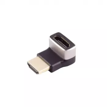 Kabeļa dzimuma pārveidotājs HDMI-A ShiverPeaks SP10-01051 Melns Sudrabs