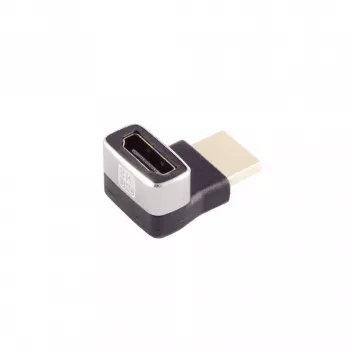 Kabeļa dzimuma pārveidotājs HDMI-A ShiverPeaks SP10-01051 Melns Sudrabs