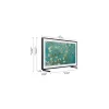Samsung The Frame GQ32LS03CBU 81.3 cm (32 collu) Full HD Smart TV Wi-Fi Melns