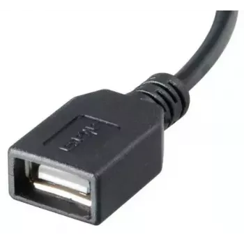 Mikro USB kabelis Akasa AK-CBUB25-15BK 0,15m