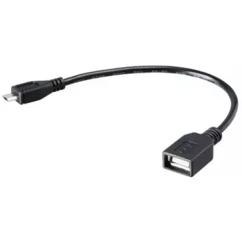 Mikro USB kabelis Akasa AK-CBUB25-15BK 0,15m