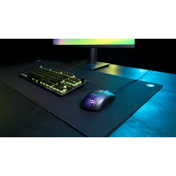 ROCCAT Sense CTRL spēļu peles paliktnis Melns