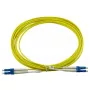 Optiskās šķiedras lēcienvads BlueOptics SFP3131BU1MK 1 m G.657.A1 LC–LC 9 µm pilns duplekss dzeltens