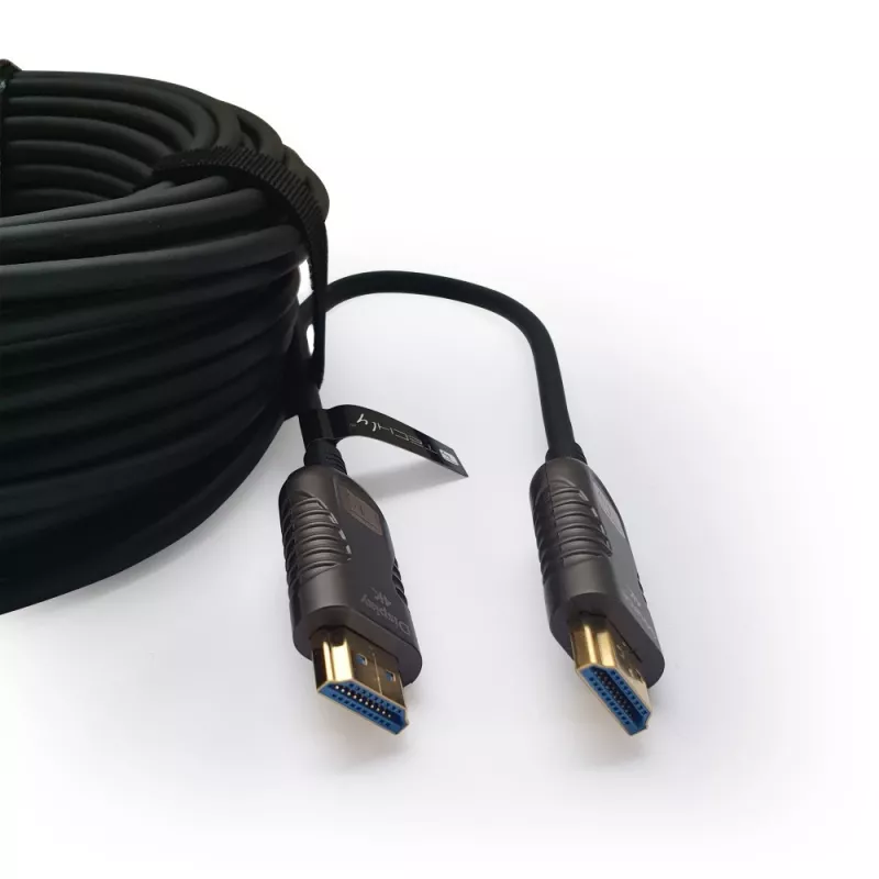 Techly ICOC HDMI-HY2-030 HDMI kabelis 30 m HDMI Type A (Standarta) Melns