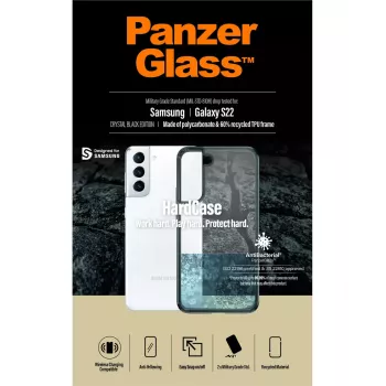 Cietais vāciņš PanzerGlass HardCase Samsung Galaxy S22 caurspīdīgs