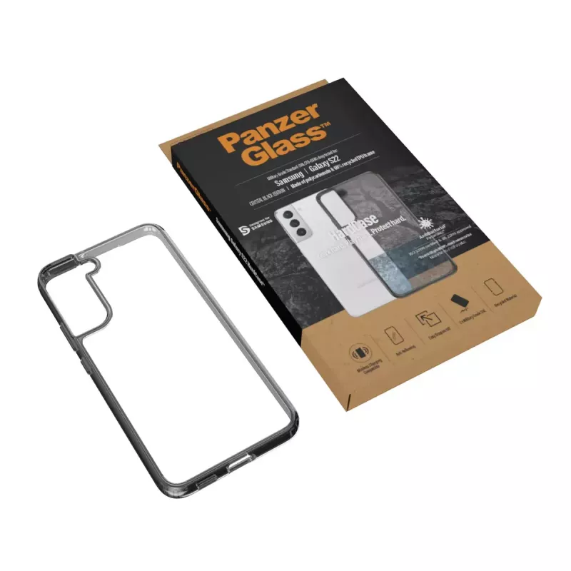 Cietais vāciņš PanzerGlass HardCase Samsung Galaxy S22 caurspīdīgs