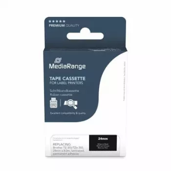Printera lente MediaRange MRBTZ355 Balta 2.4 cm x 8 m