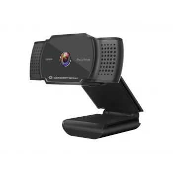 Conceptronic AMDIS06B tīmekļa kamera 1920 x 1080 pikseļi USB 2.0 Melna