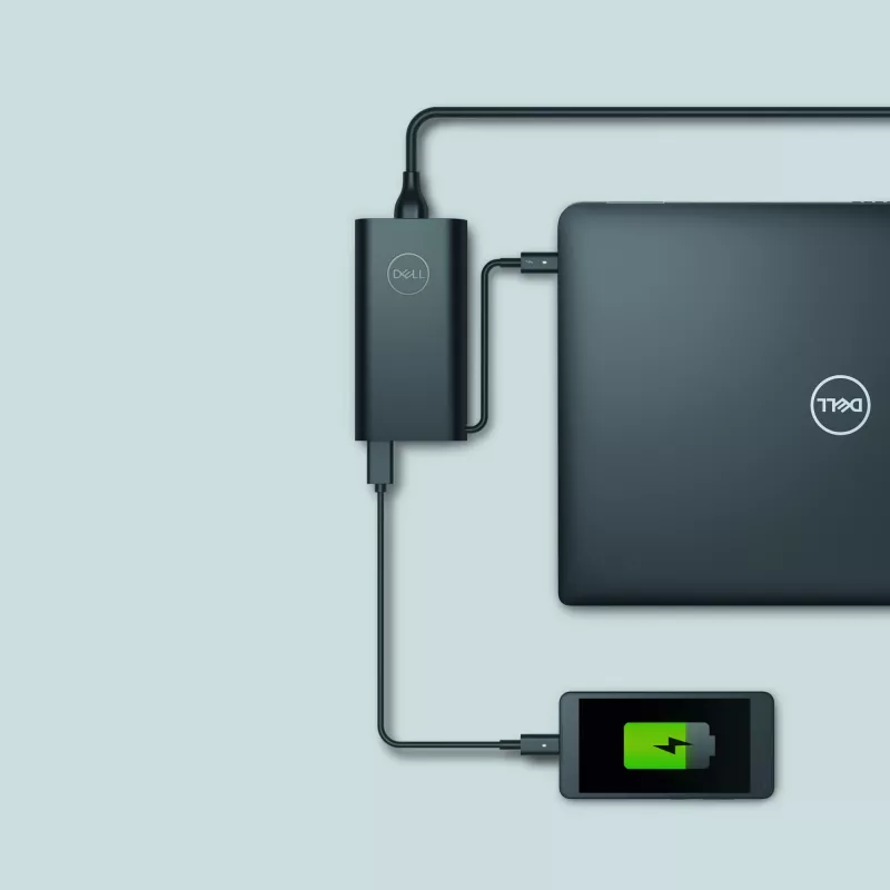 DELL PA901C barošanas adapteris / invertors iekštelpām 90 W Melns