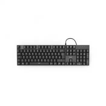 Hama MKC-650 tastatūra Office USB QWERTZ Antracīts, Melna