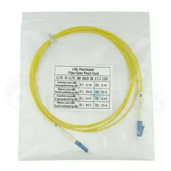 Šķiedru optikas kabelis BlueOptics SFP2121BU5MK 5 m LC OS2 9 µm