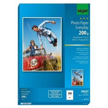 Fotopapīrs Glancēts Sigel InkJet Everyday A4