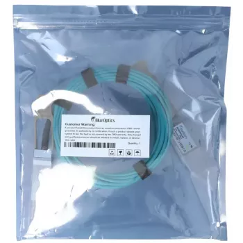 BlueOptics UACC-AOC-QSFP28-30M-BO InfiniBand optiskais kabelis 30m, vīriešu/vīriešu savienotāji