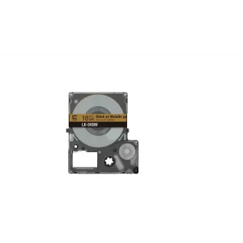 Līmlentes ruļļa Epson LK-5SBM melns sudrabs termopārnese 1,8 cm