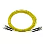 Šķiedras optikas kabelis BlueOptics SFP3333BU0.5MK 0,5 m ST Dzeltens G.657.A1