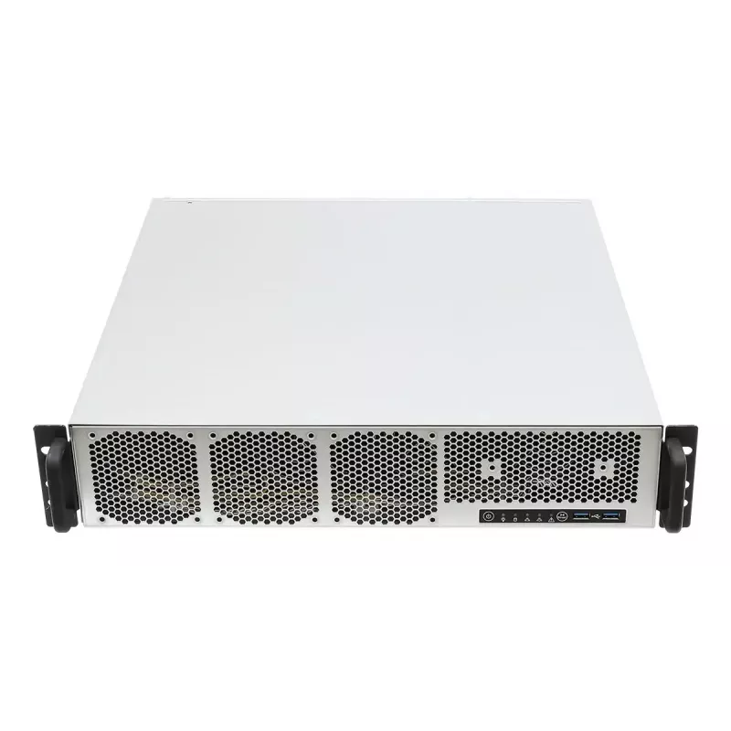Servera barebone ASRock 2U1G-B650 2U, AMD B650, LGA 1718, 2×2.5 collu sloti, 1000W PSU, DDR5, Aspeed AST2600, 5×USB-A, Gigabit Ethernet