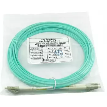 BlueOptics BK837A InfiniBand optiskā šķiedra kabelis 0.5 m LC OM3