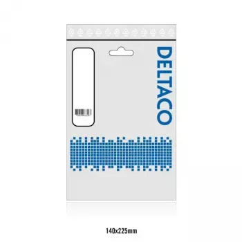 Tīkla kabelis Deltaco TP-611 RJ-45 Cat6 1,5m Pelēks
