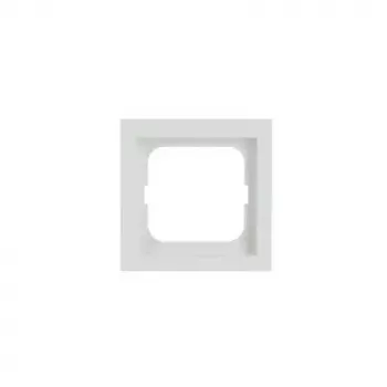 Busch-Jaeger 1721-884K vāciņš slēdža rāmim, bezskrūvju, balts, termoplasts, 80 × 80 × 11 mm