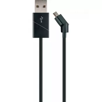 USB kabelis Schwaiger LKW 120 M 1.2m USB A - Micro-USB B Melns