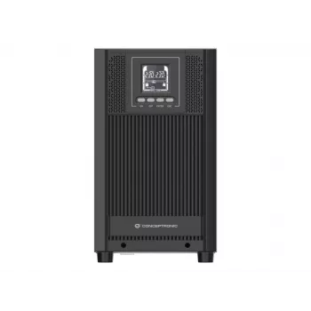 Conceptronic ZEUS52E3K 3000VA 2700W torņa UPS, tiešsaistes, IEC, 3 kVA, 2700 W, sinusoidāls, 220 V, 240 V