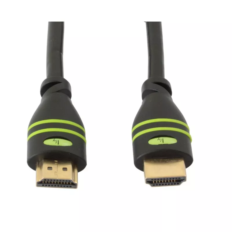 Techly 0.5m High Speed HDMI kabelis ar Ethernet A/A M/M Melns ICOC HDMI-4-005