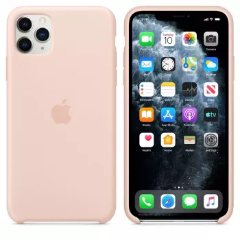 Apple iPhone 11 Pro Max silikona maciņš Pink Sand
