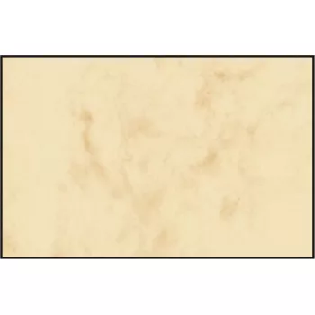 Vizītkartes Sigel DP744 bēšas, marbled, 100 gab.