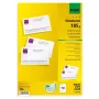 Vizītkartes Sigel DP830, 150 gab., A4, 185 g/m², baltas
