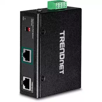 Trendnet TI-SG104 Melns PoE tīkla sadalītājs