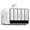 TerraMaster D5 Thunderbolt 3 disku masīvs 0 TB Pelēks