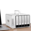 TerraMaster D5 Thunderbolt 3 disku masīvs 0 TB Pelēks