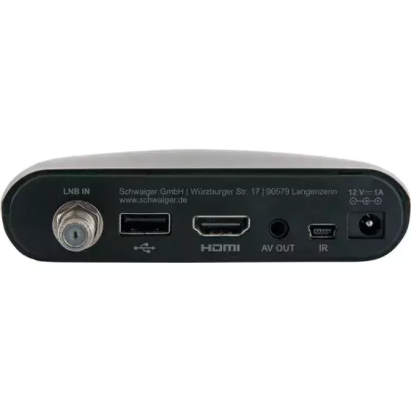 Satelīta uztvērējs Schwaiger DSR400HD Full HD Melns