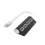 Hama USB Hubs, 4 porti, USB 2.0, 480 Mbit/s, melns