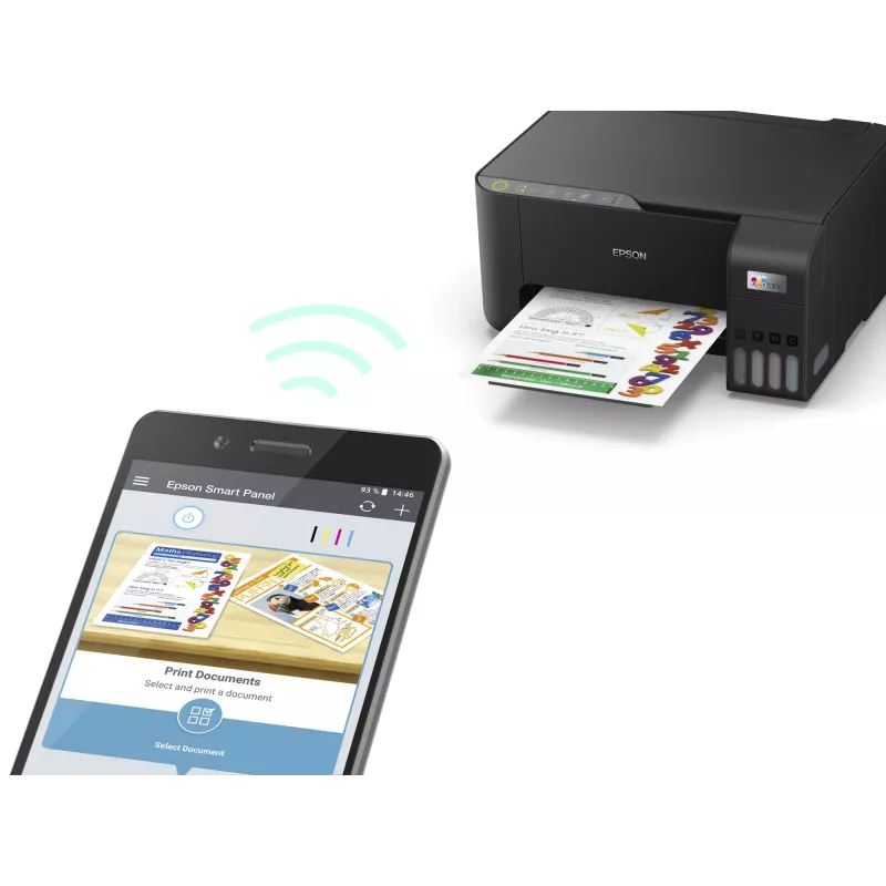 Daudzfunkciju printeris Epson EcoTank ET-2815 Tintes krāsu drukāšana