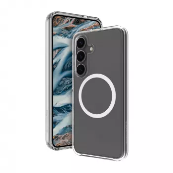 dbramante1928 Iceland Pro Qi2 caurspīdīgs vāciņš Galaxy S25 15.8 cm (6.2 collas)