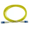 BlueOptics LC–LC vienmodas Duplex optiskās šķiedras savienojuma kabelis, LC-UPC, 10 m, bēšā krāsā (saderīgs ar Corning 040402G5120000010M)