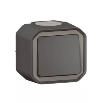 Pogas slēdzis Legrand Plexo 069790L, antracīts, IP55